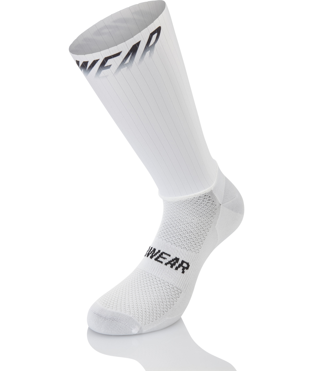 Mb Wear Calzino Aero Fast, bianco